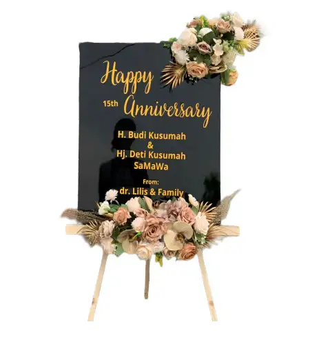 Papan Bunga Akrilik Kuta Cepu